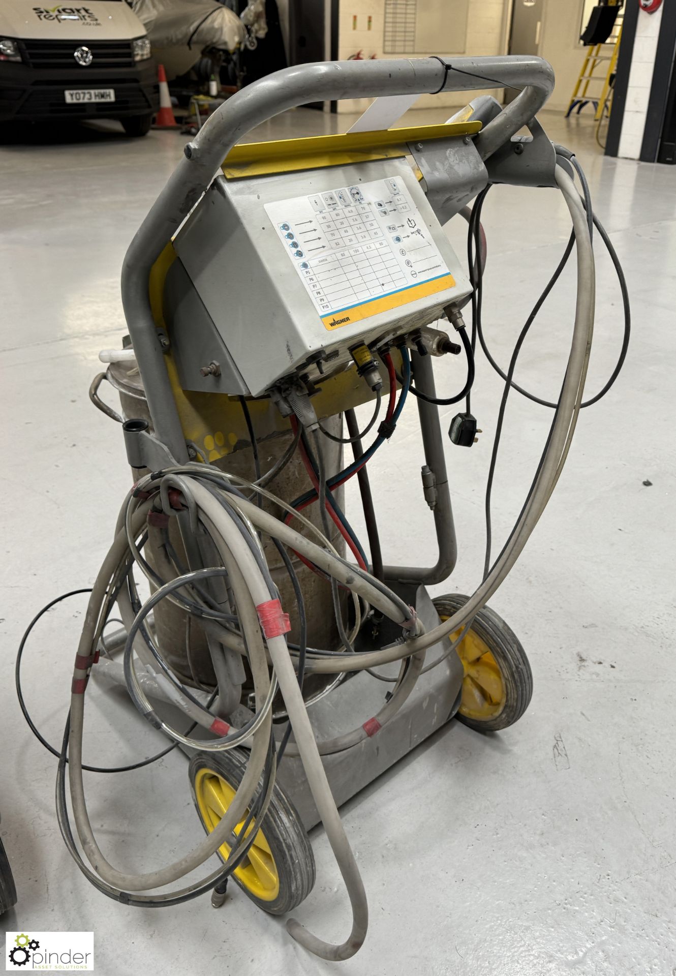 Wagner Sprint X Powder Coating Spray System, serial number 6837 - Image 9 of 10