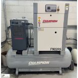 Champion FM22RS receiver mounted Rotary Screw Packaged Air Compressor, max pressure 10bar, 22kw,