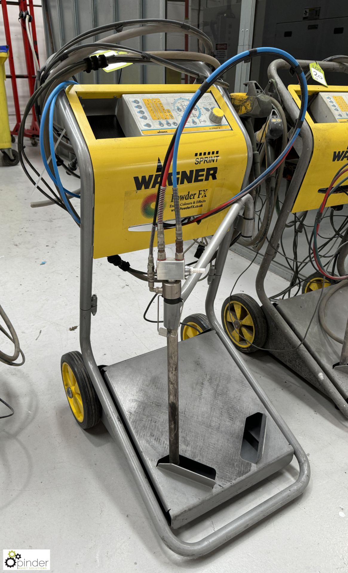 Wagner Sprint X Powder Coating Spray System, serial number 8735, year 2021