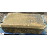 A Yorkshire stone drafted corner Quoin/Wall Plaque, approx. 12.5in x 26in