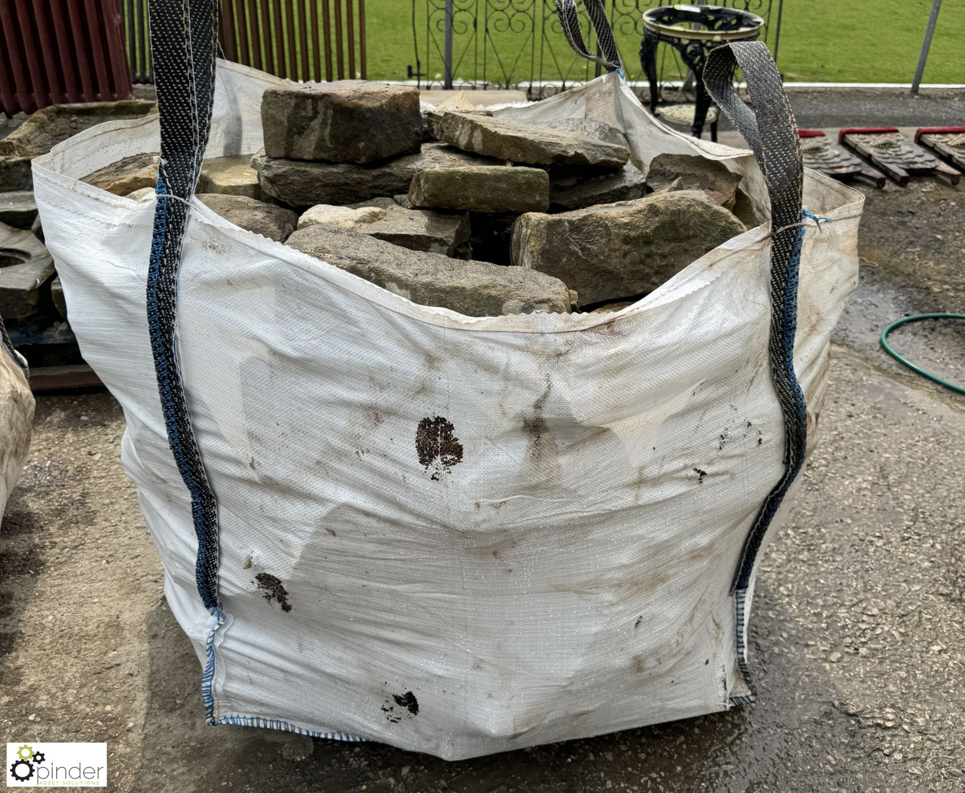 A bulk bag reclaimed Yorkshire Dry Stone Walling - Image 2 of 4