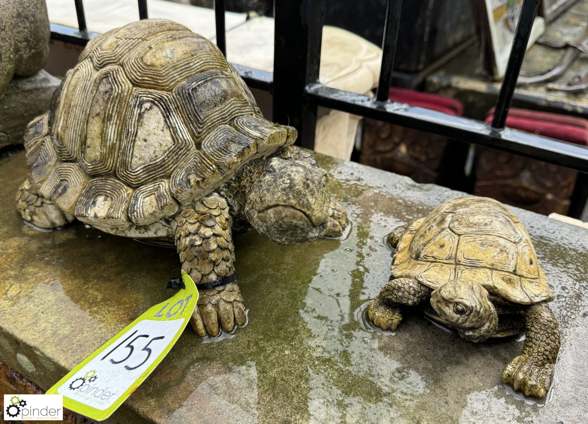 2 decorative tortoises Garden Statues