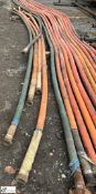 5 lengths 6m 2in 5000psi Hose, with Anson 1502 knock up unions