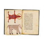 RESALEH FORS NAMEH MOSSAVVAR (MANUSCRIPT OF ANATOMY OF A HORSE) DATED 1250AH