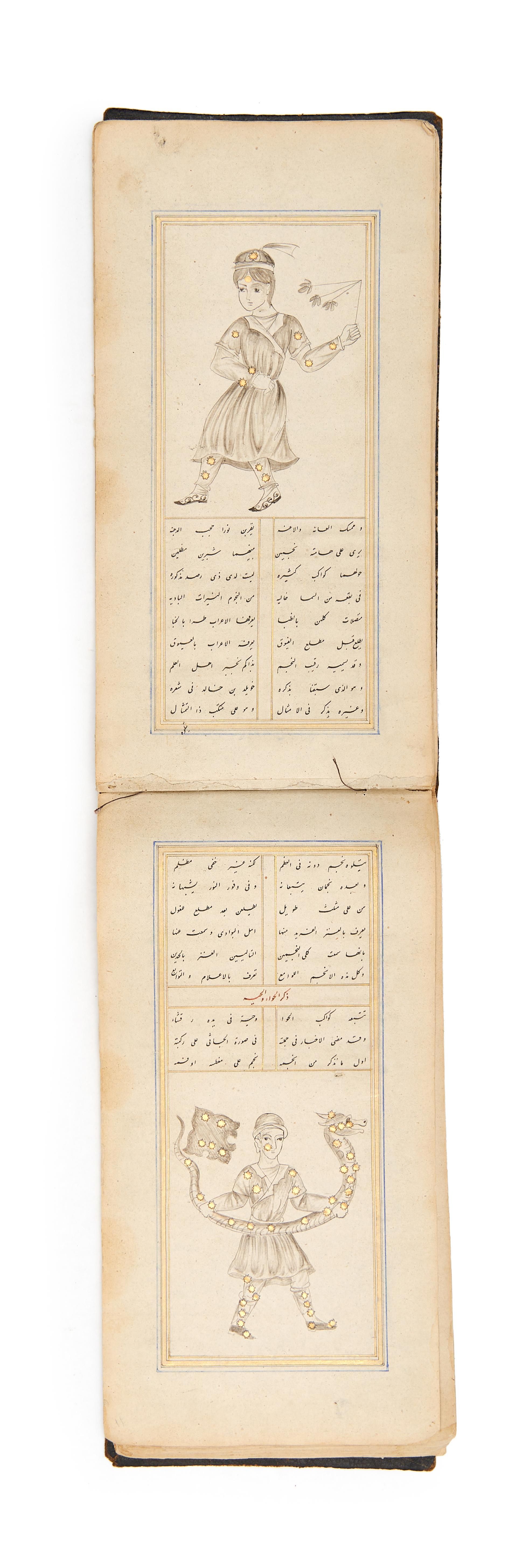 A RARE ILLUMINATED & ILLUSTRATED PERSIAN POETRY BOOK, ABD AL RAHMAN IN SUFI TEXT, LATE 17TH/ EARLY - Image 30 of 34