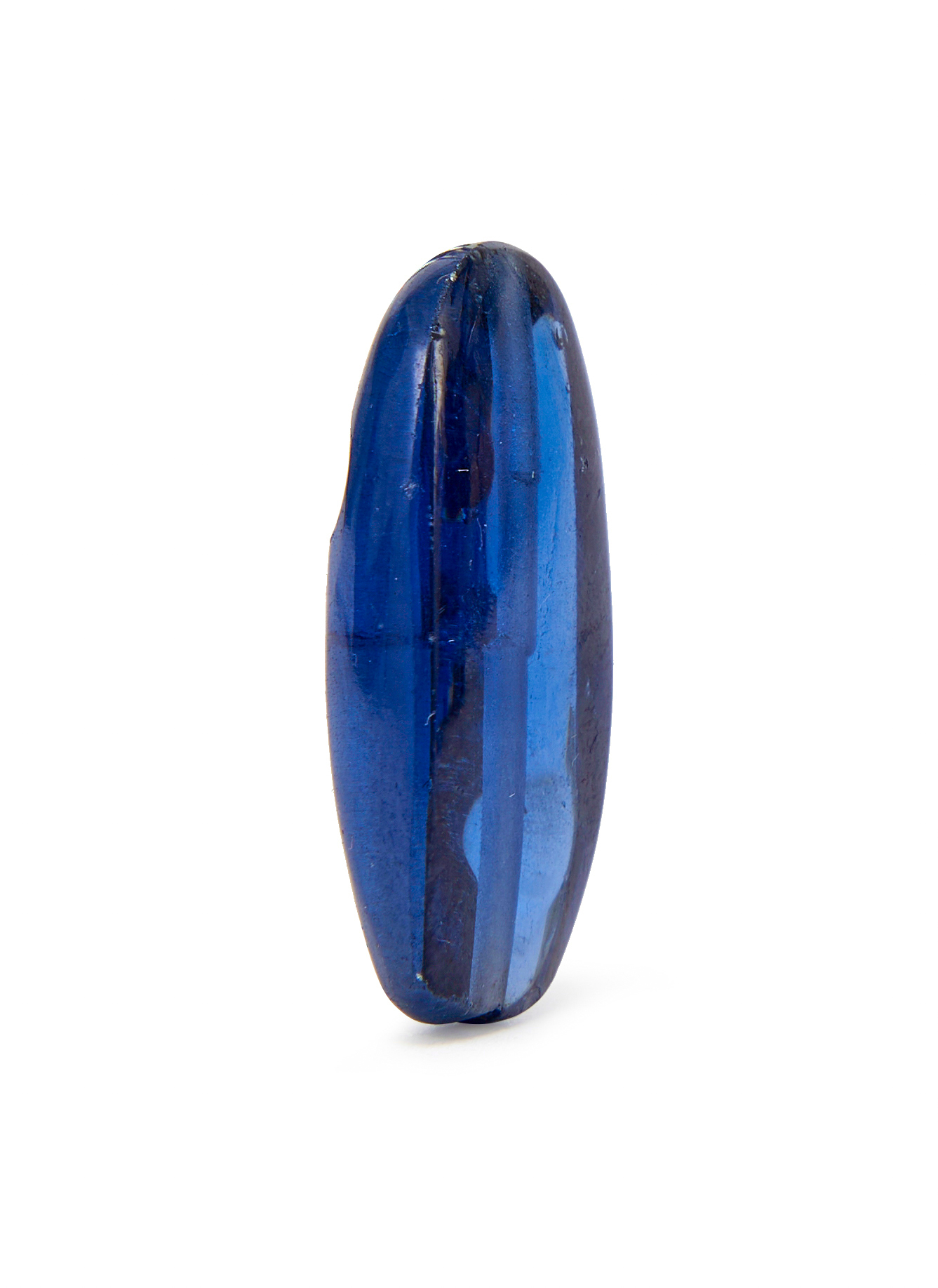 A BLUE GEMSTONE, PROBABLY SAPPHIRE, 19TH CENTURY OR EARLIER - Image 3 of 5