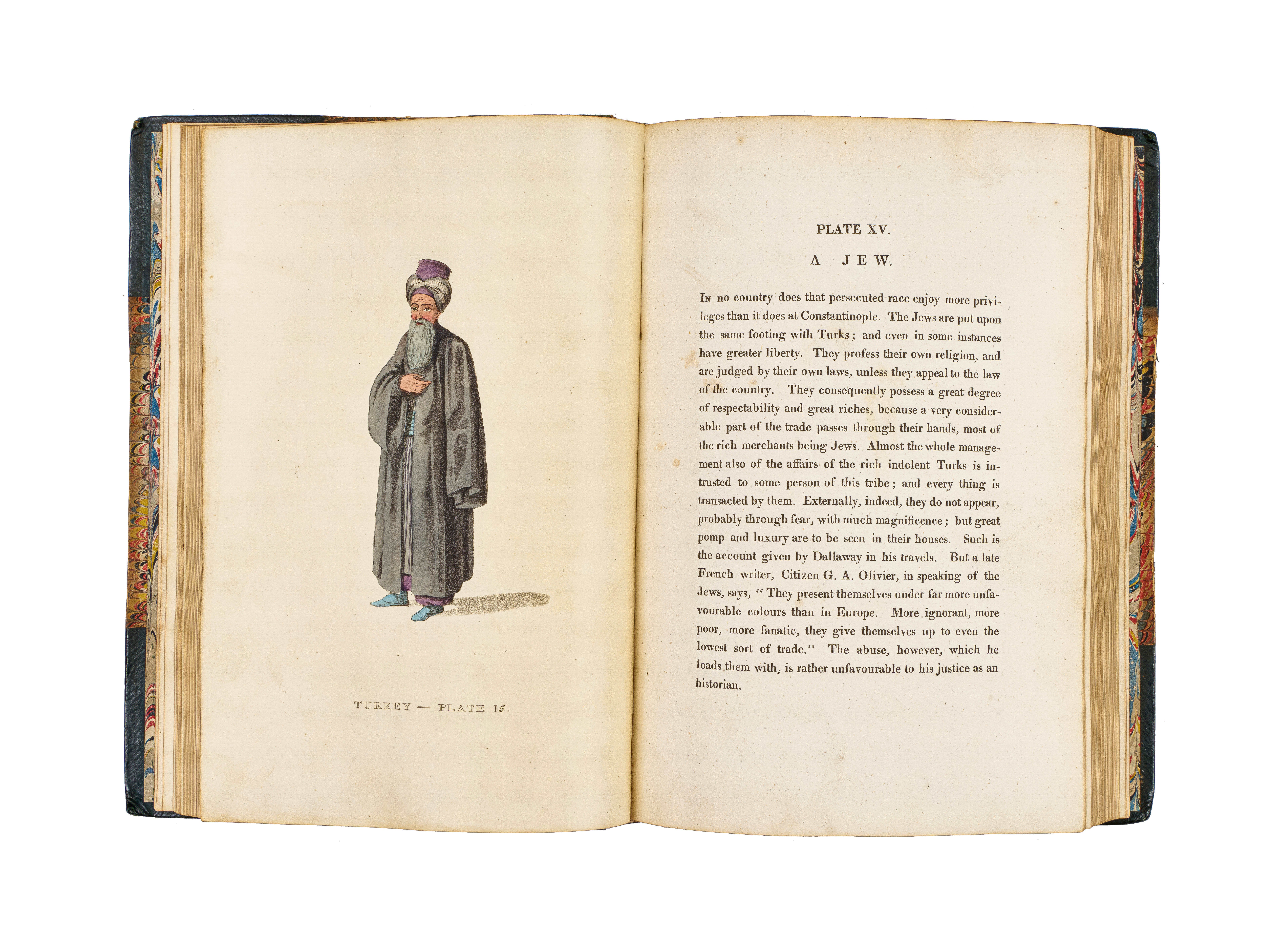 COSTUMES TURKEY, PICTURESQUE REPRESENTATIONS OF THE DRESS AND MANNERS OF THE TURKS, JOHN MURRAY, LON - Image 7 of 8