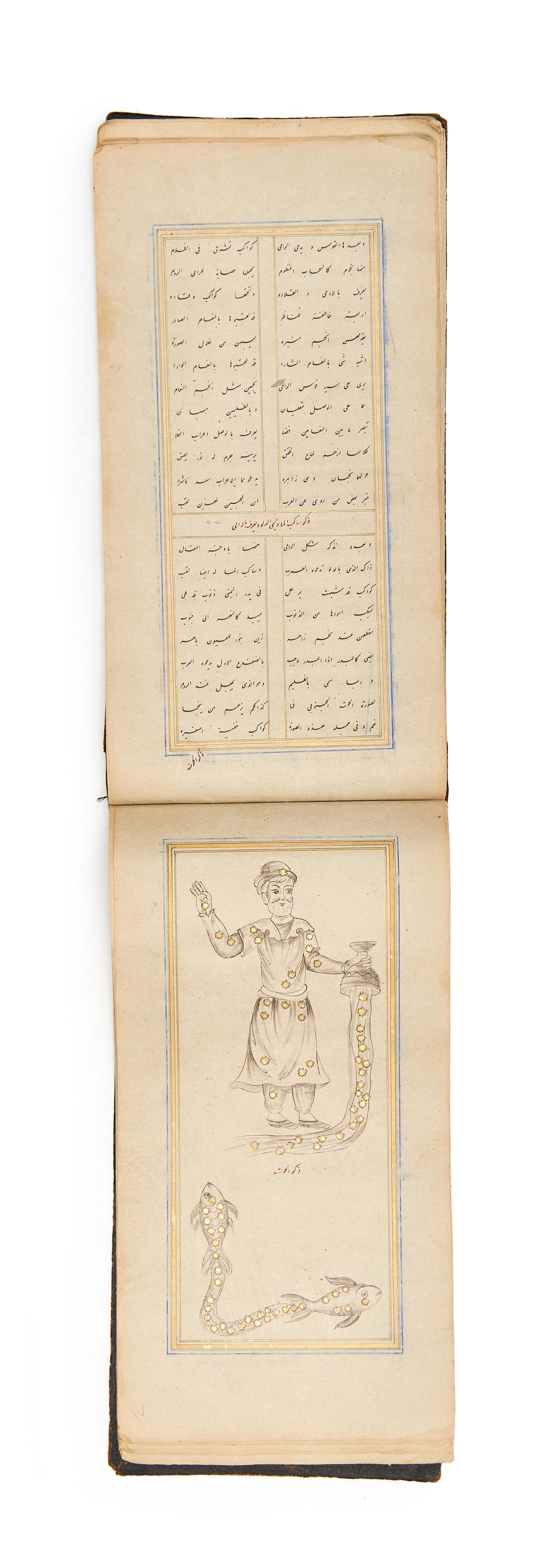 A RARE ILLUMINATED & ILLUSTRATED PERSIAN POETRY BOOK, ABD AL RAHMAN IN SUFI TEXT, LATE 17TH/ EARLY - Image 19 of 34