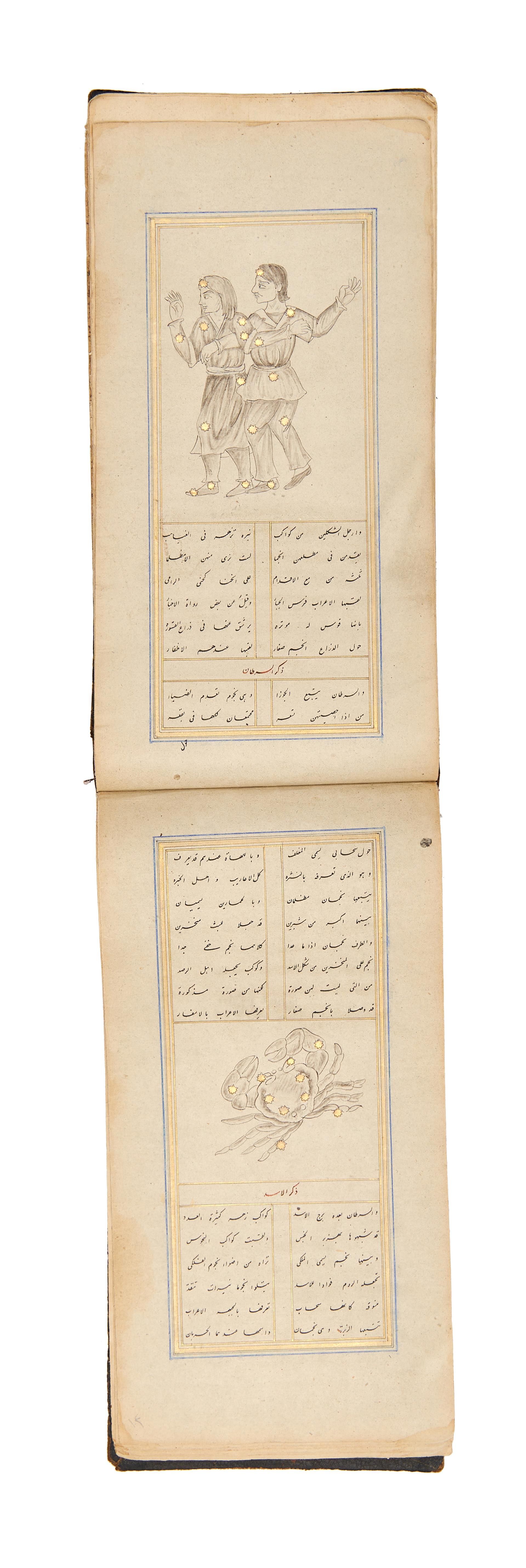 A RARE ILLUMINATED & ILLUSTRATED PERSIAN POETRY BOOK, ABD AL RAHMAN IN SUFI TEXT, LATE 17TH/ EARLY - Image 25 of 34