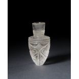 A CARVED ROCK CRYSTAL FATIMID FLASK, CIRCA 10TH CENTURY, EGYPT