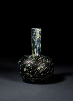 A MAMLUK MARBLE GLASS BOTTLE VASE, PROBABLY SYRIA, 13TH CENTURY