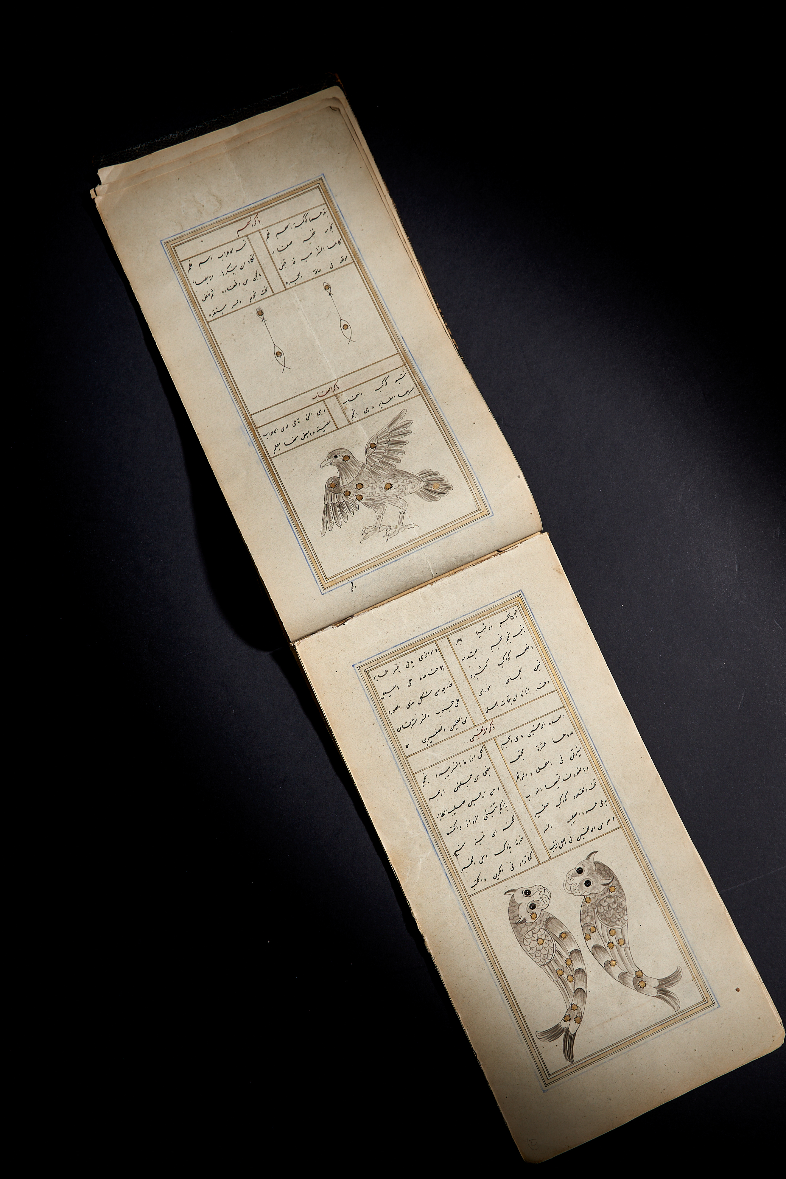 A RARE ILLUMINATED & ILLUSTRATED PERSIAN POETRY BOOK, ABD AL RAHMAN IN SUFI TEXT, LATE 17TH/ EARLY - Image 2 of 34