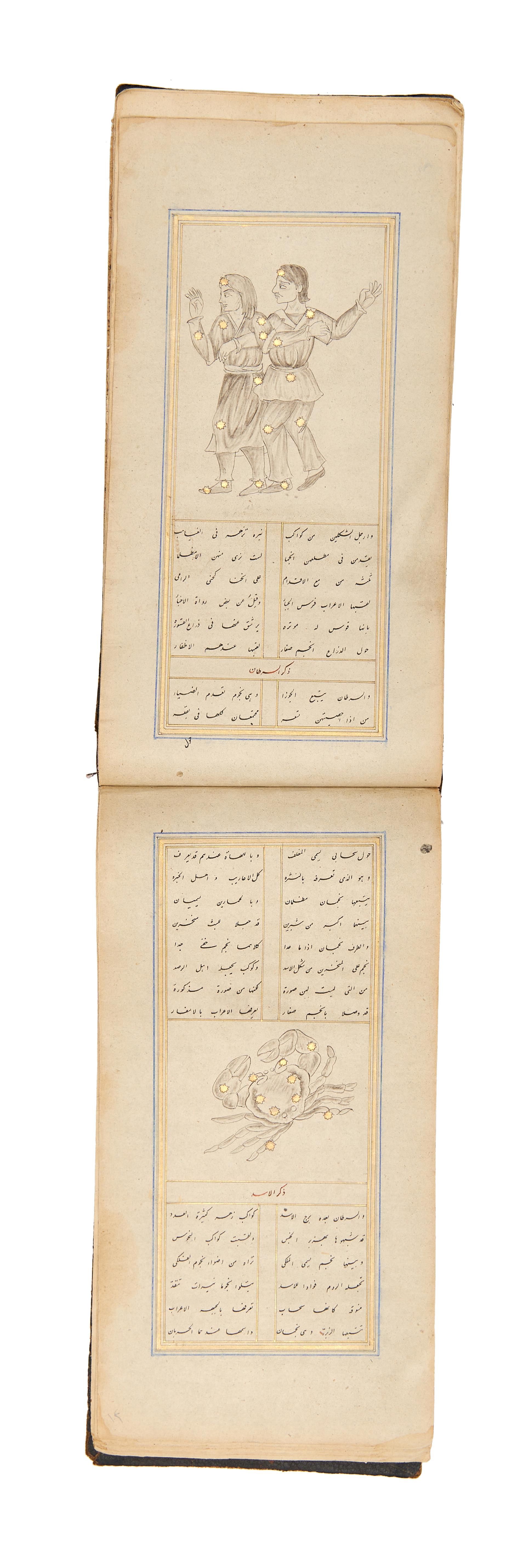 A RARE ILLUMINATED & ILLUSTRATED PERSIAN POETRY BOOK, ABD AL RAHMAN IN SUFI TEXT, LATE 17TH/ EARLY - Image 24 of 34