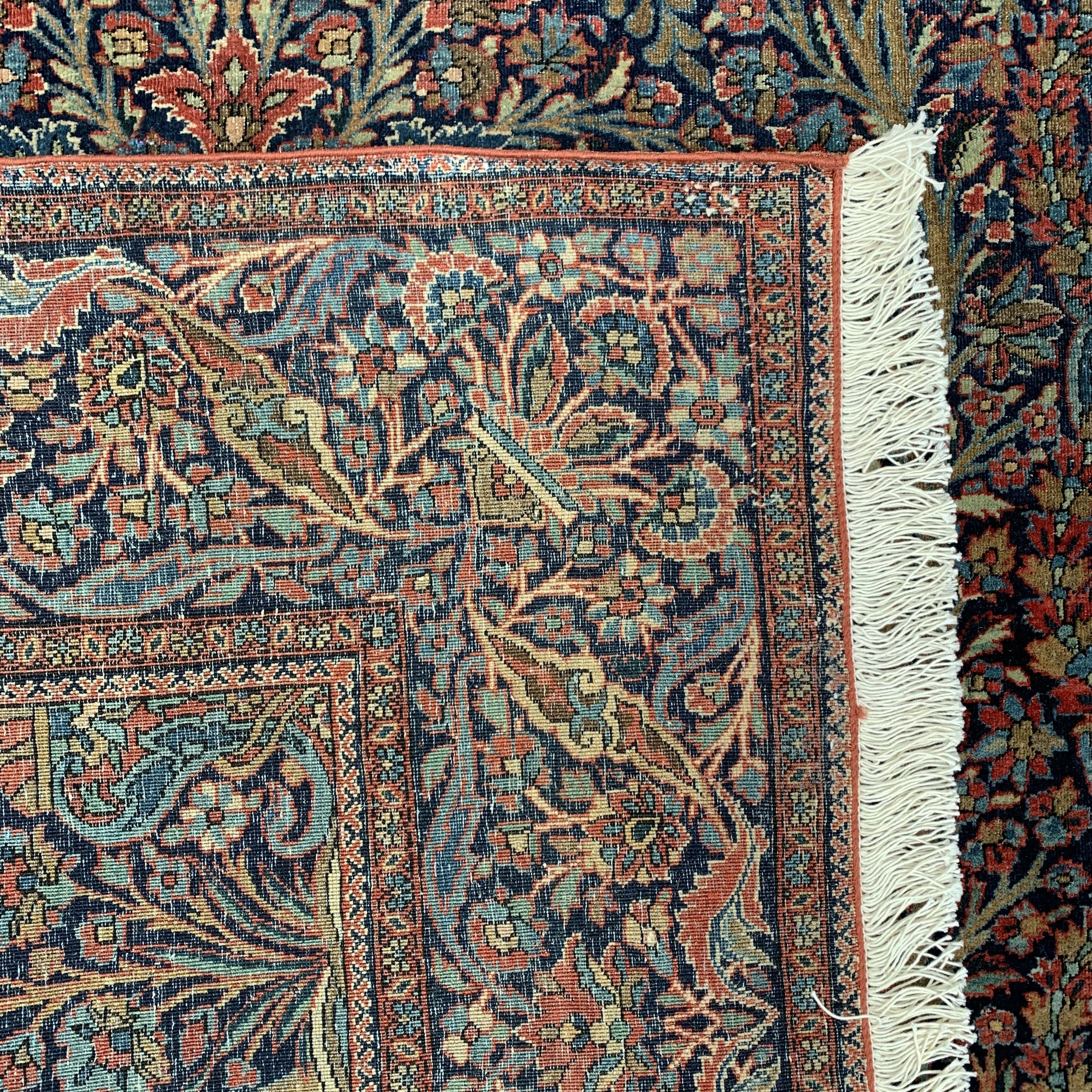 A PAIR OF MOHTASHAM KASHAN RUGS - Image 3 of 3