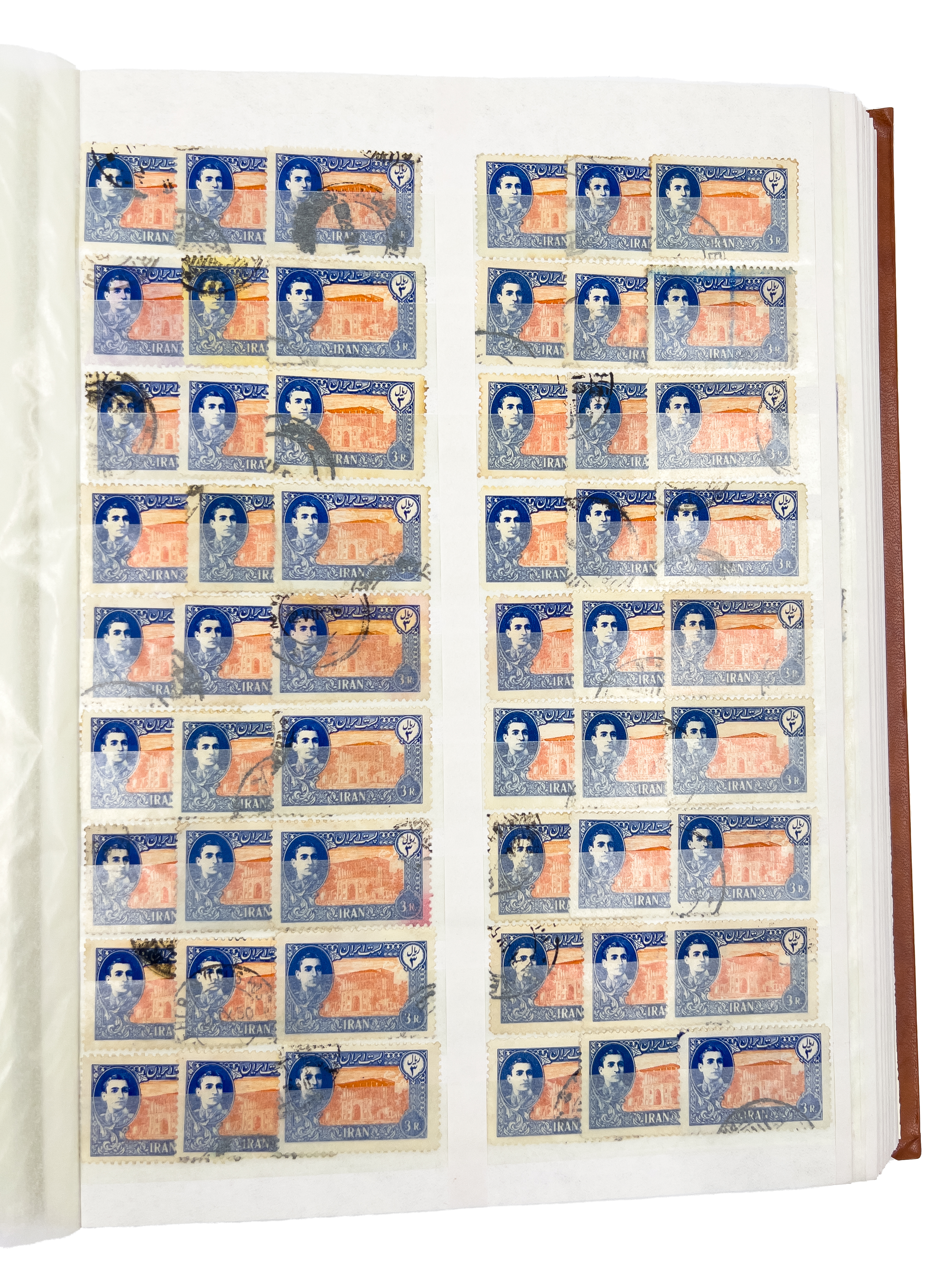 RARE & EXTENSIVE COLLECTION OF PERSIAN PAHLAVI POST STAMPS - Image 34 of 63