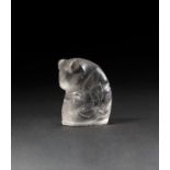 A FATIMID CARVED ROCK CRYSTAL CHESS PIECE, 10TH CENTURY, EGYPT