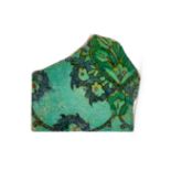 AN IZNIK FLOWER TILE FRAGMENT OTTOMAN, TURKEY, 17TH CENTURY