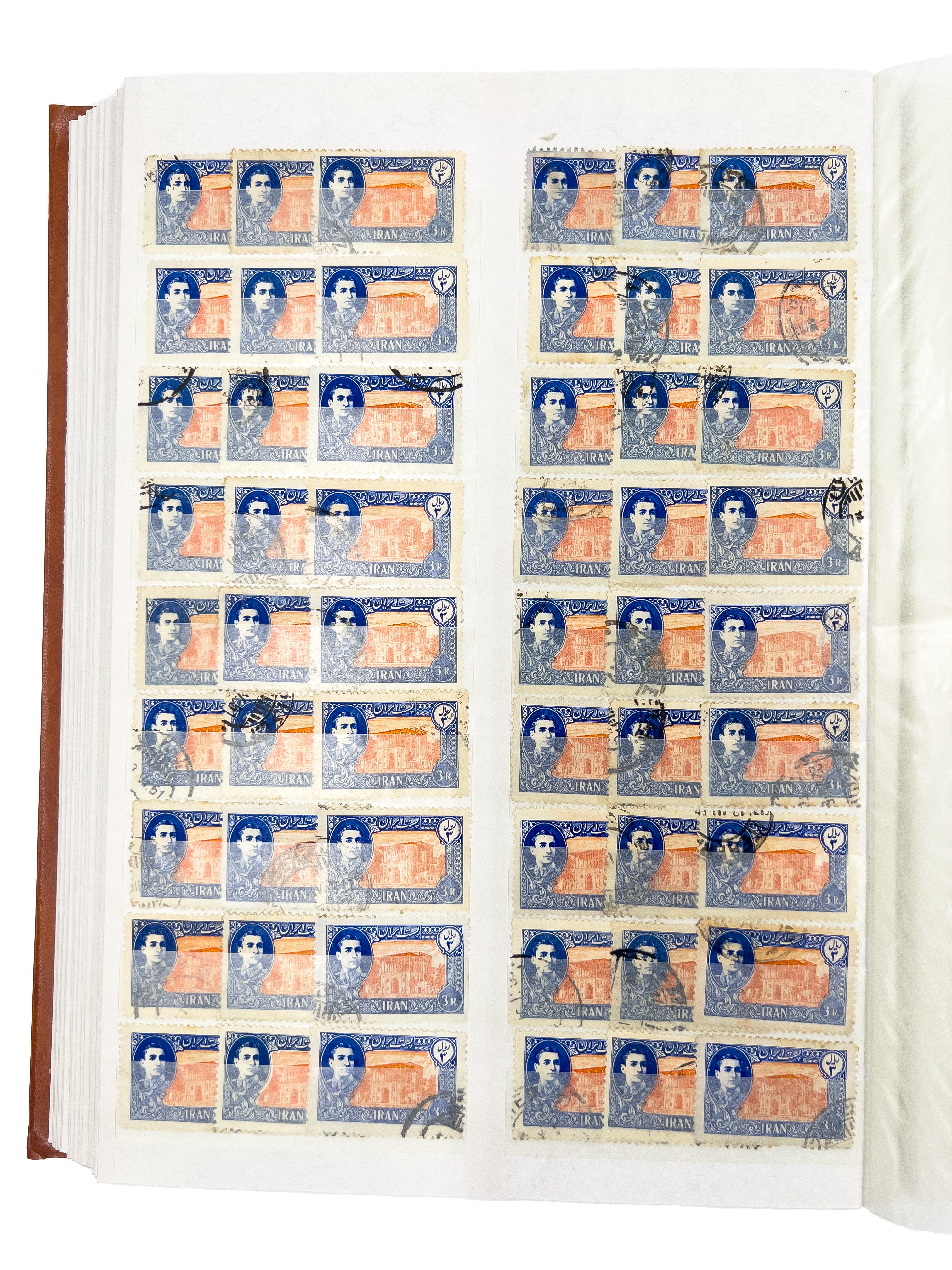 RARE & EXTENSIVE COLLECTION OF PERSIAN PAHLAVI POST STAMPS - Image 35 of 63