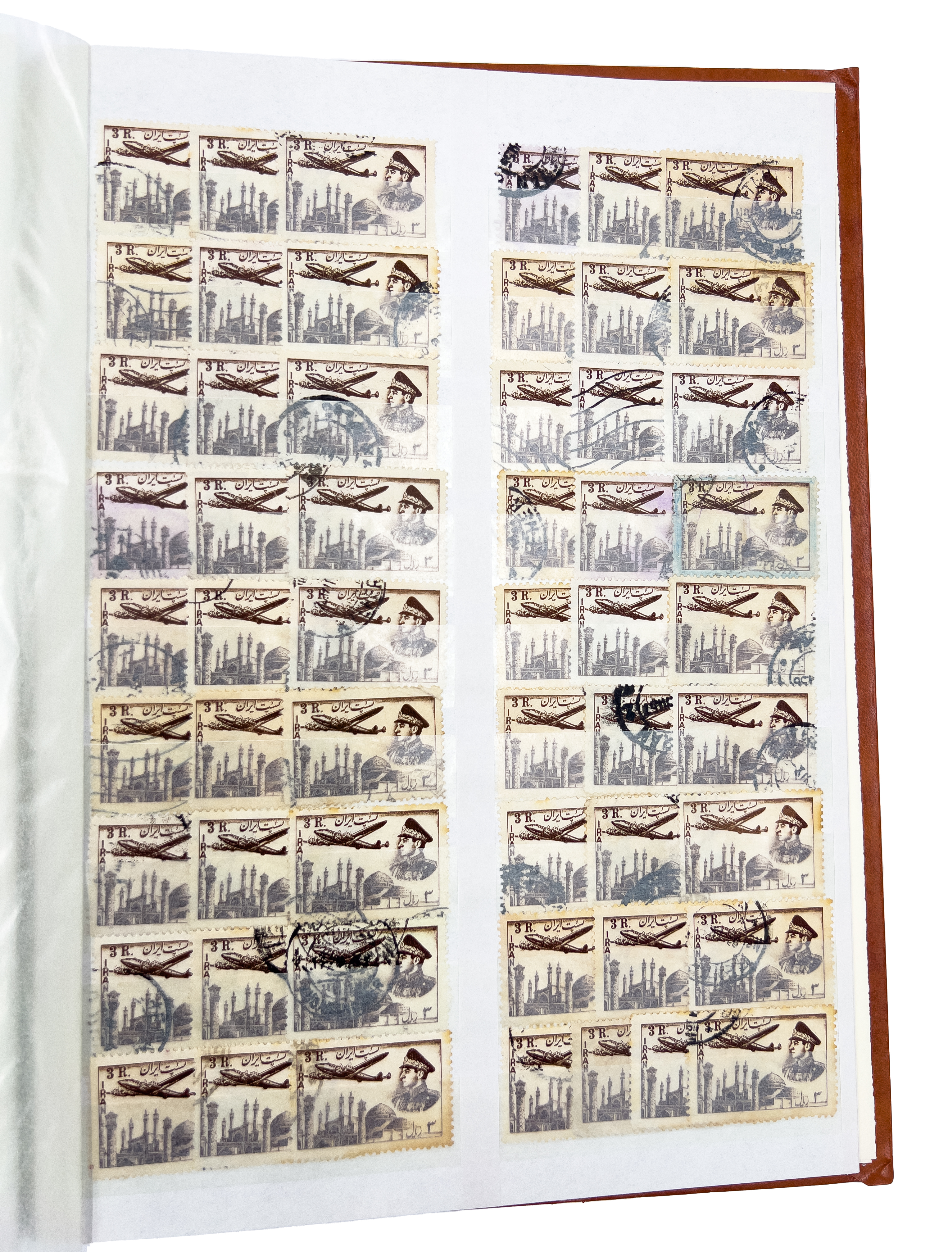 RARE & EXTENSIVE COLLECTION OF PERSIAN PAHLAVI POST STAMPS - Image 2 of 63