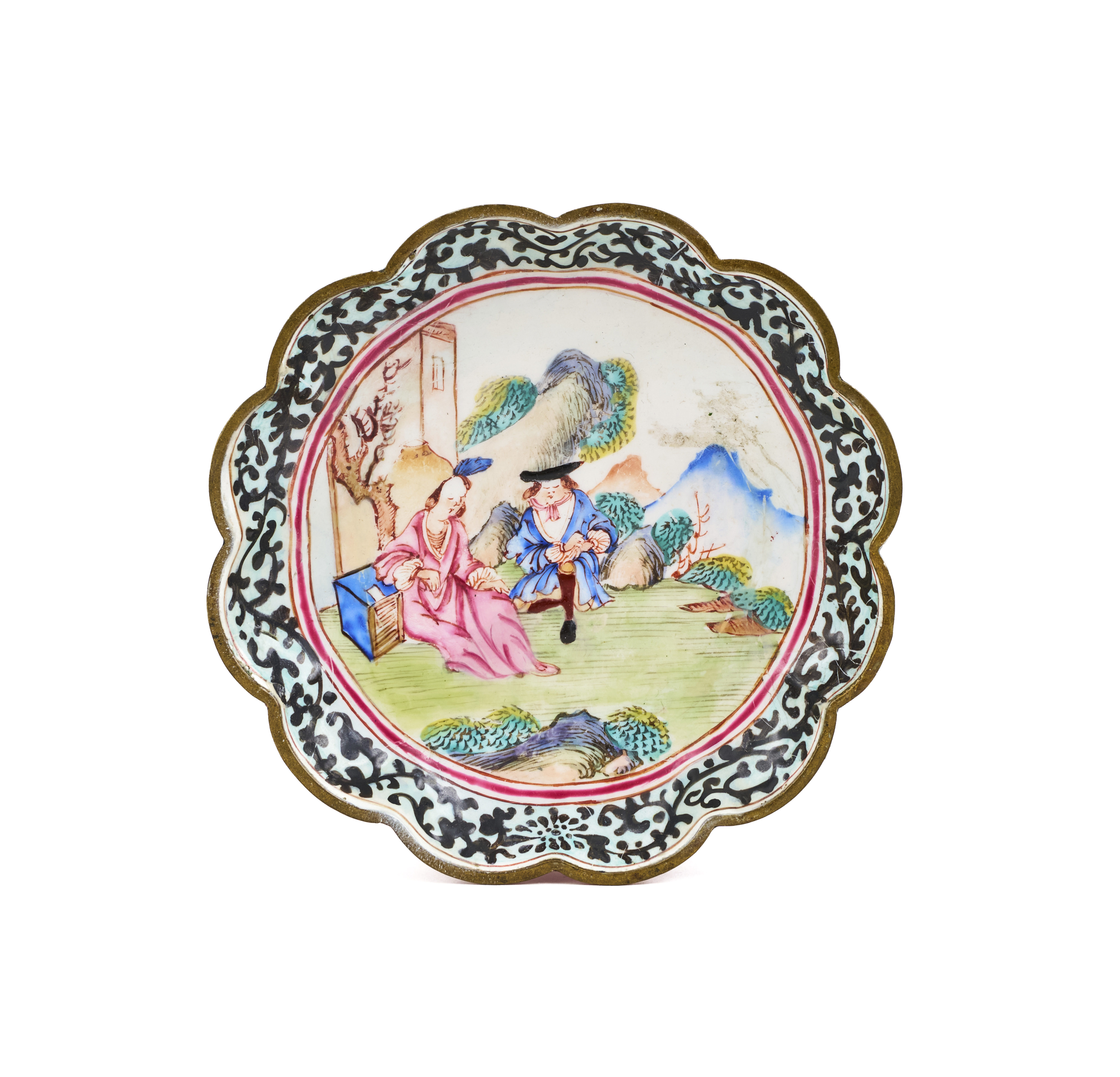 ASSORTMENT OF CHINESE CANTON ENAMEL OBJECTS, 18TH/19TH CENTURY - Image 5 of 6