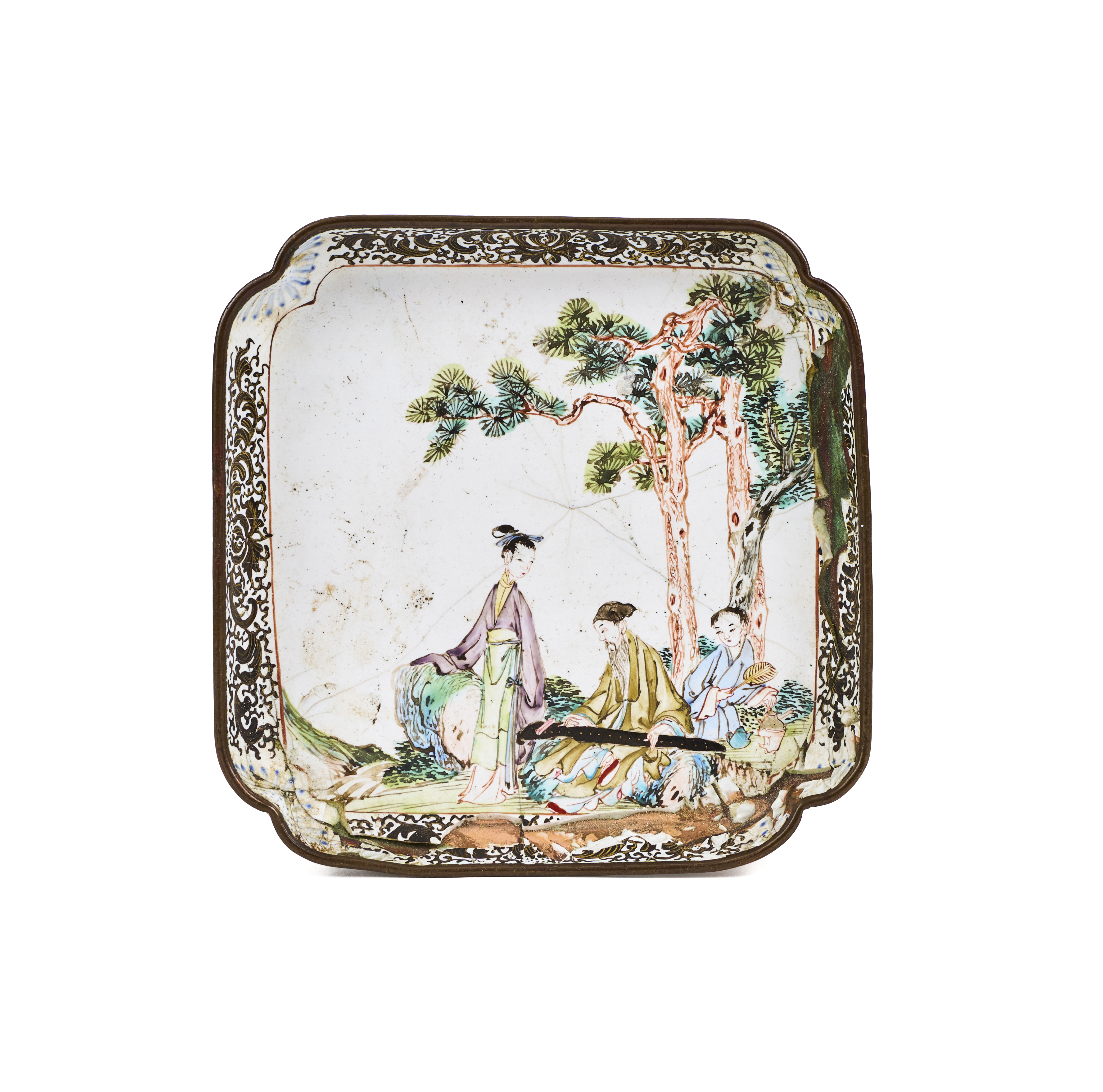 ASSORTMENT OF CHINESE CANTON ENAMEL OBJECTS, 18TH/19TH CENTURY - Image 4 of 6