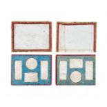 TWO CHINESE MOTHER OF PEARL INLAYS, QING DYNASTY (1644-1911)