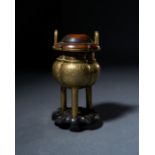 A CHINESE BRONZE CENSER