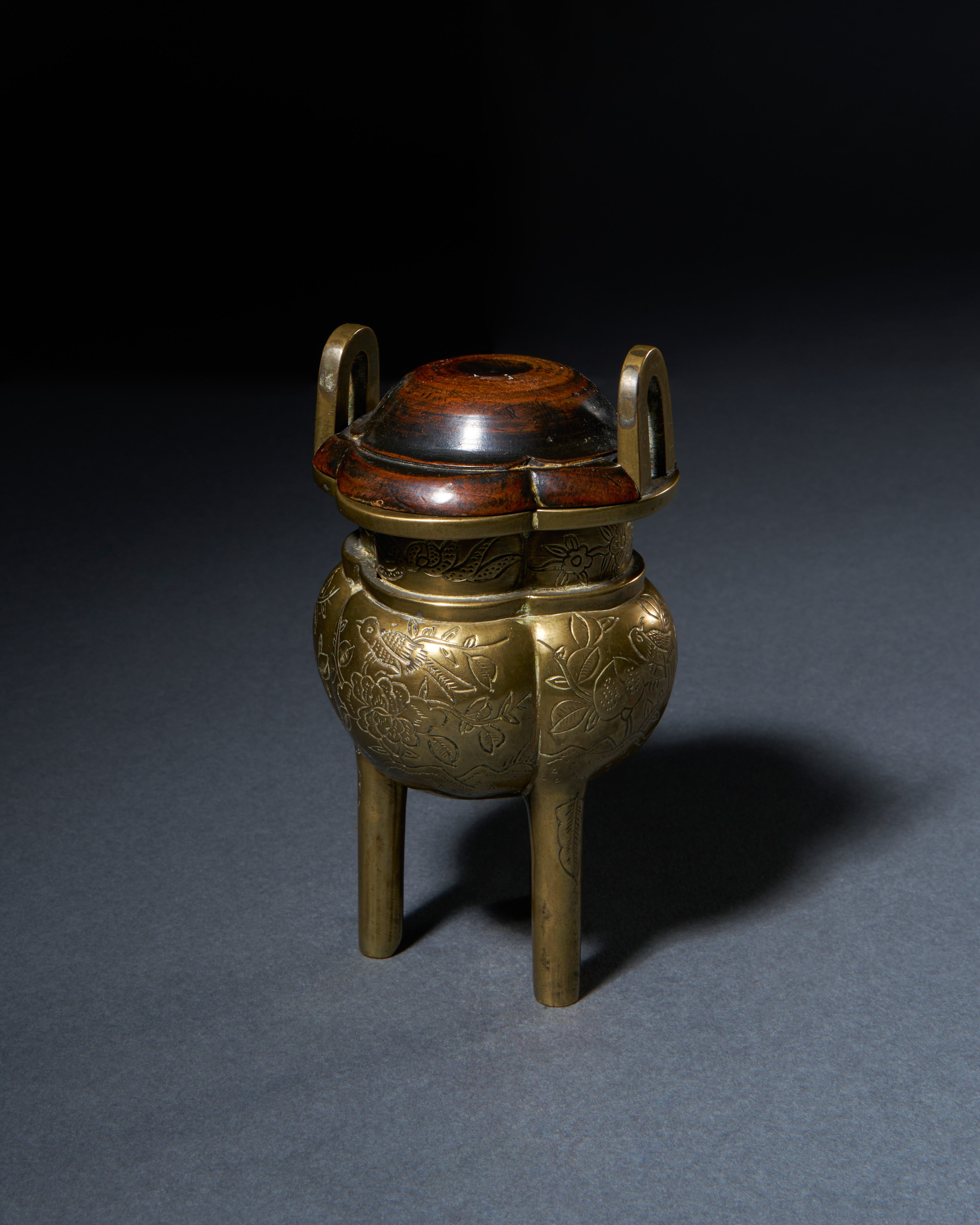 A CHINESE BRONZE CENSER - Image 4 of 5