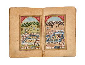 A FINE PRAYER BOOK MUHAMMAD BIN SULAYMAN AL-JAZULI DALAIL AL-KHAYRAT, 19TH CENTURY,