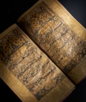 AN EARLY ILLUMINATED HERAT QURAN, 17TH/18TH CENTURY, PERSIA