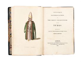 COSTUMES TURKEY, PICTURESQUE REPRESENTATIONS OF THE DRESS AND MANNERS OF THE TURKS, JOHN MURRAY, LON