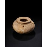 A MESOPOTAMIAN ALABASTER BOWL, PREHISTORIC PERIOD CIRCA 3400-3100 B.C.