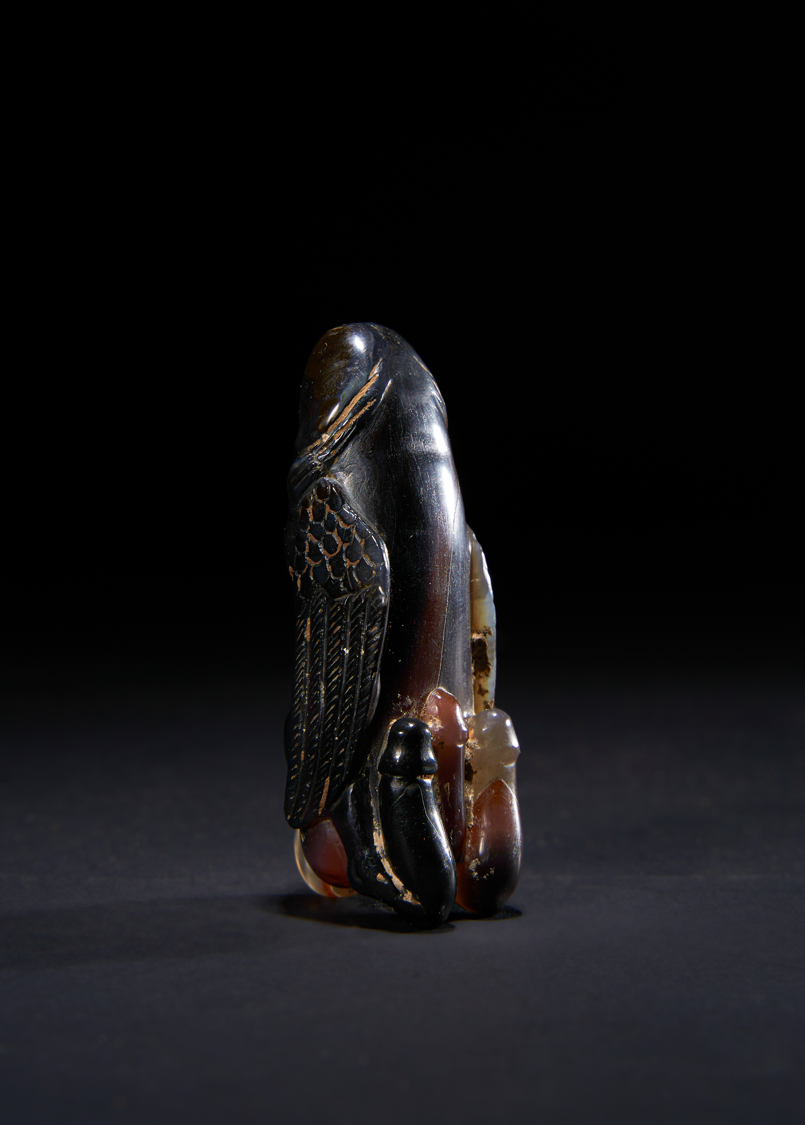 A RARE ROMAN SARDYONYX PHALLUS PENDANT, CIRCA 1ST-2ND CENTURY A.D. - Image 6 of 6