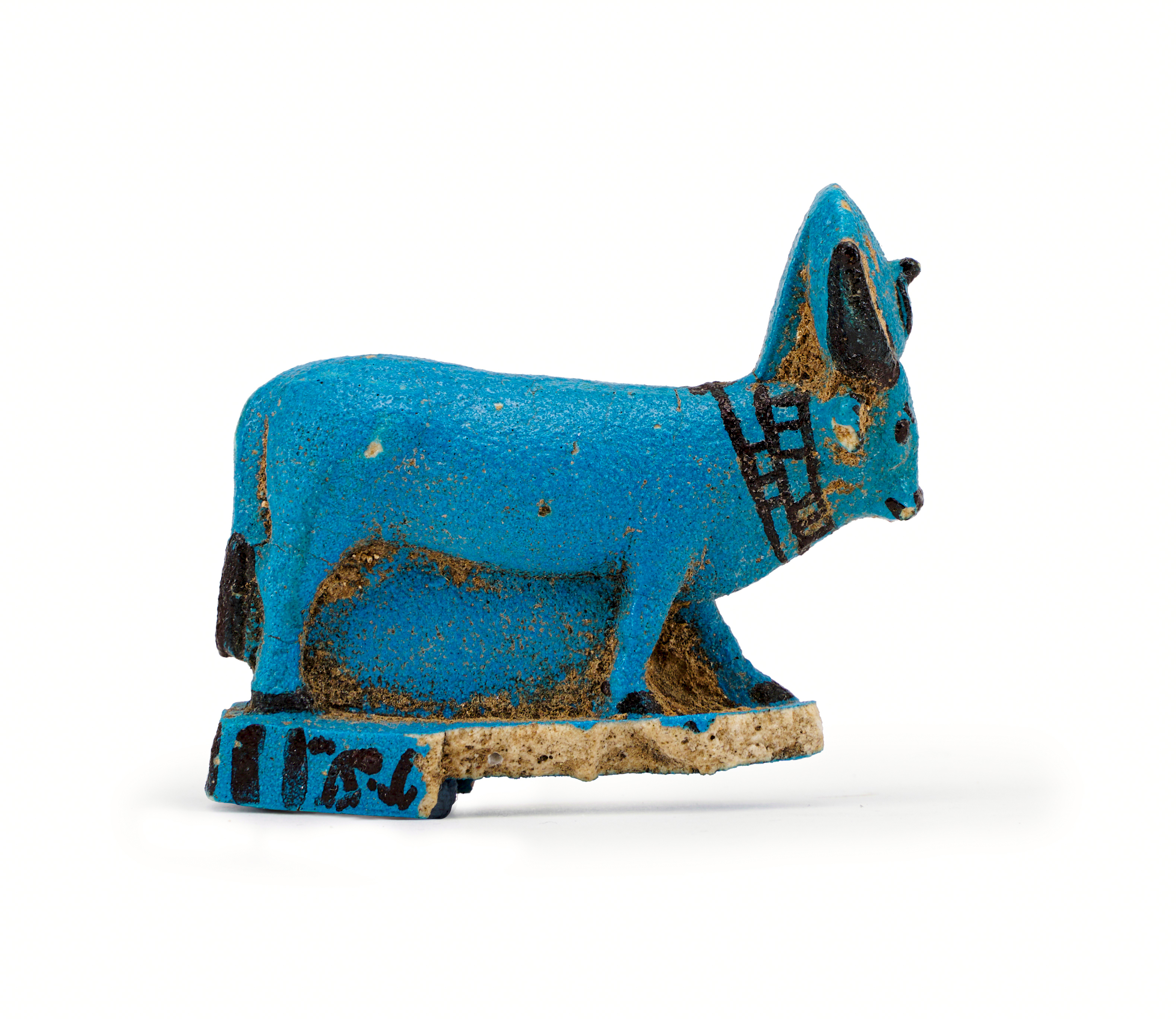 AN EGYPTIAN FAIENCE APIS BULL LATE PERIOD, 26TH-30TH DYNASTY, 664-343 B.C. - Image 3 of 4