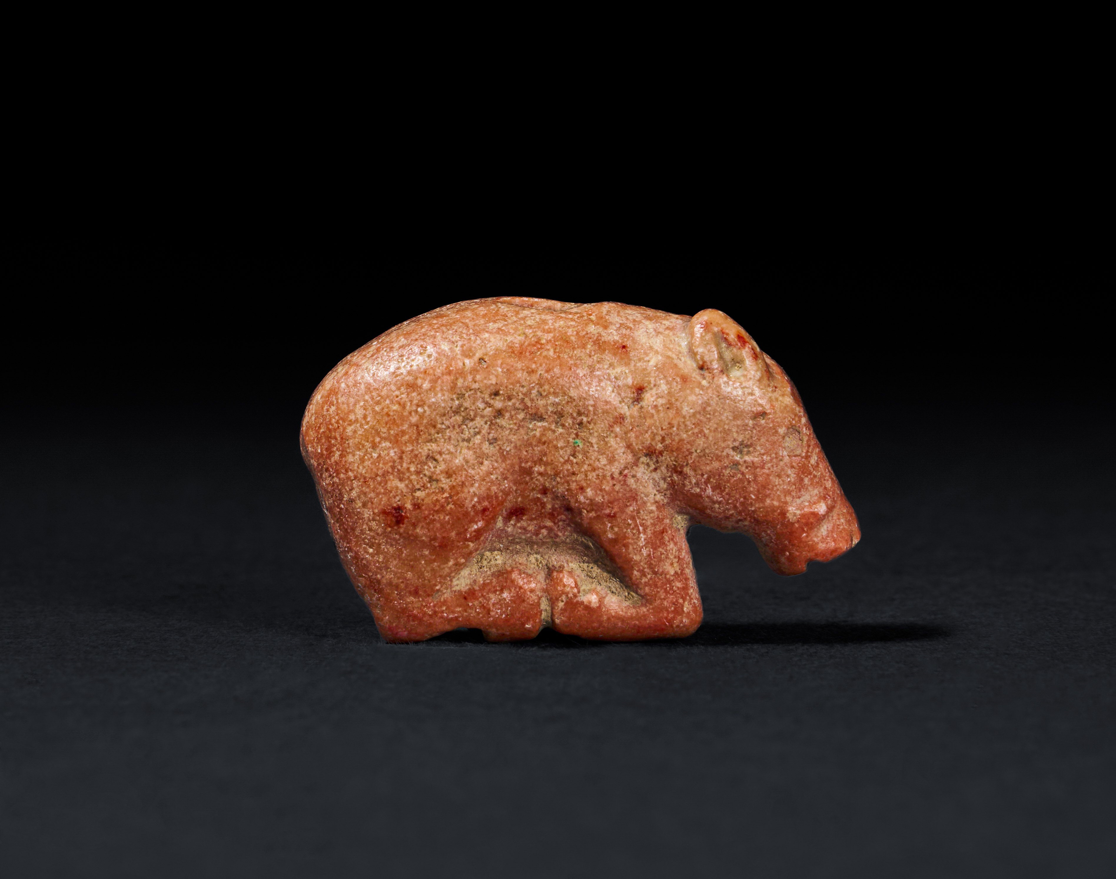 A MESOPOTAMIAN STONE ANIMAL AMULET, JEMDET NASR, CIRCA 3300-2900 B.C.