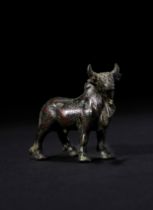 A GREEK BRONZE BULL CLASSICAL PERIOD, CIRCA EARLY 5TH CENTURY B.C.