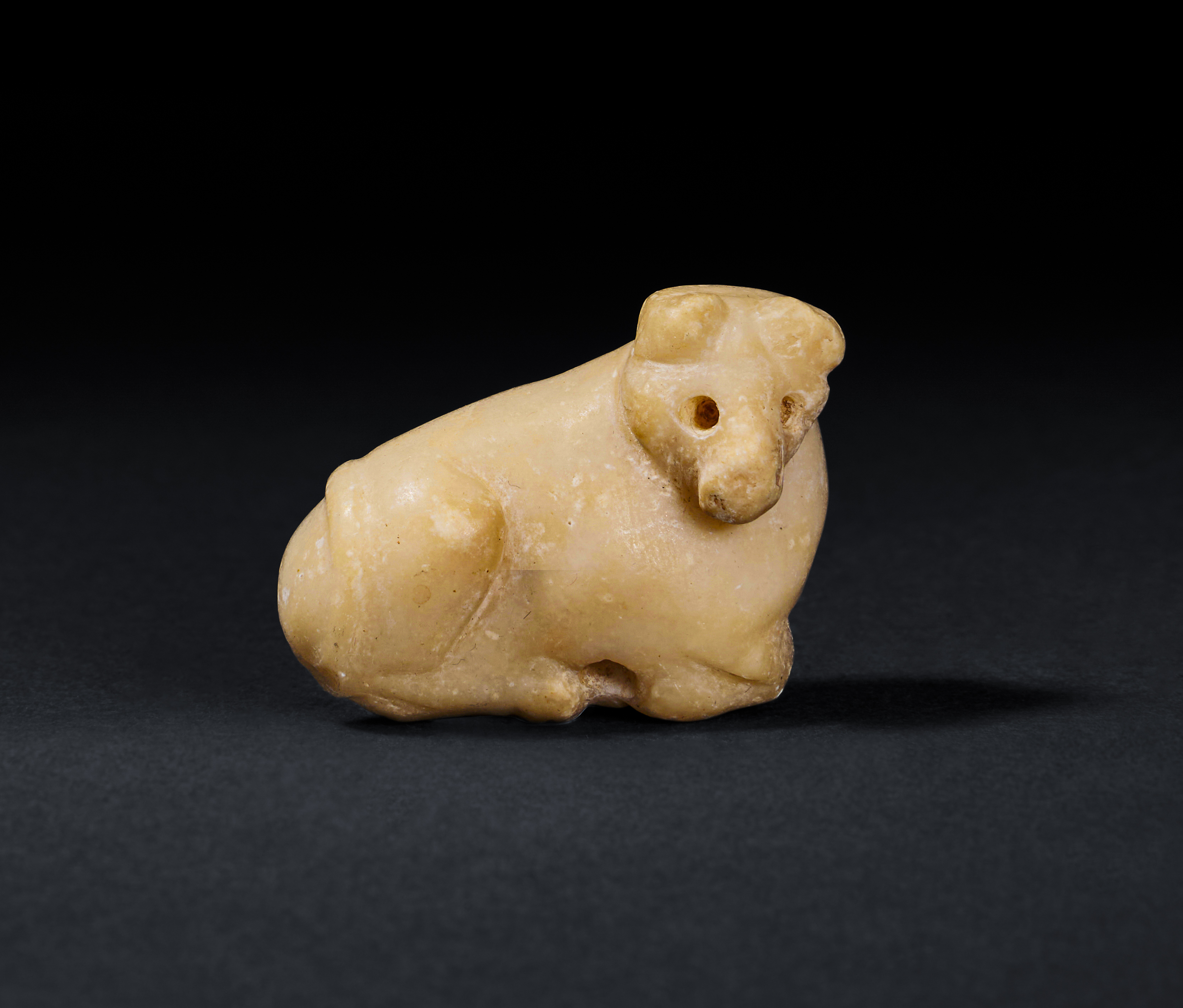 A MESOPOTAMIAN STONE ANIMAL AMULET, JEMDET NASR, CIRCA 3300-2900 B.C.