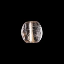 A GRECO-PERSIAN ROCK CRYSTAL STAMP SEAL, LATE 6TH CENTURY B.C.