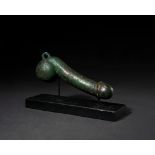 A ROMAN BRONZE MODEL OF A PHALLUS, CIRCA 2ND CENTURY A.D.