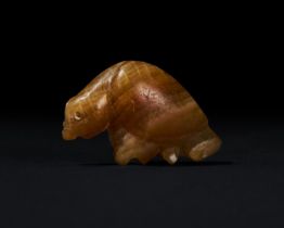 A MESOPOTAMIAN STONE ANIMAL AMULET, JEMDET NASR, CIRCA 3300-2900 B.C.