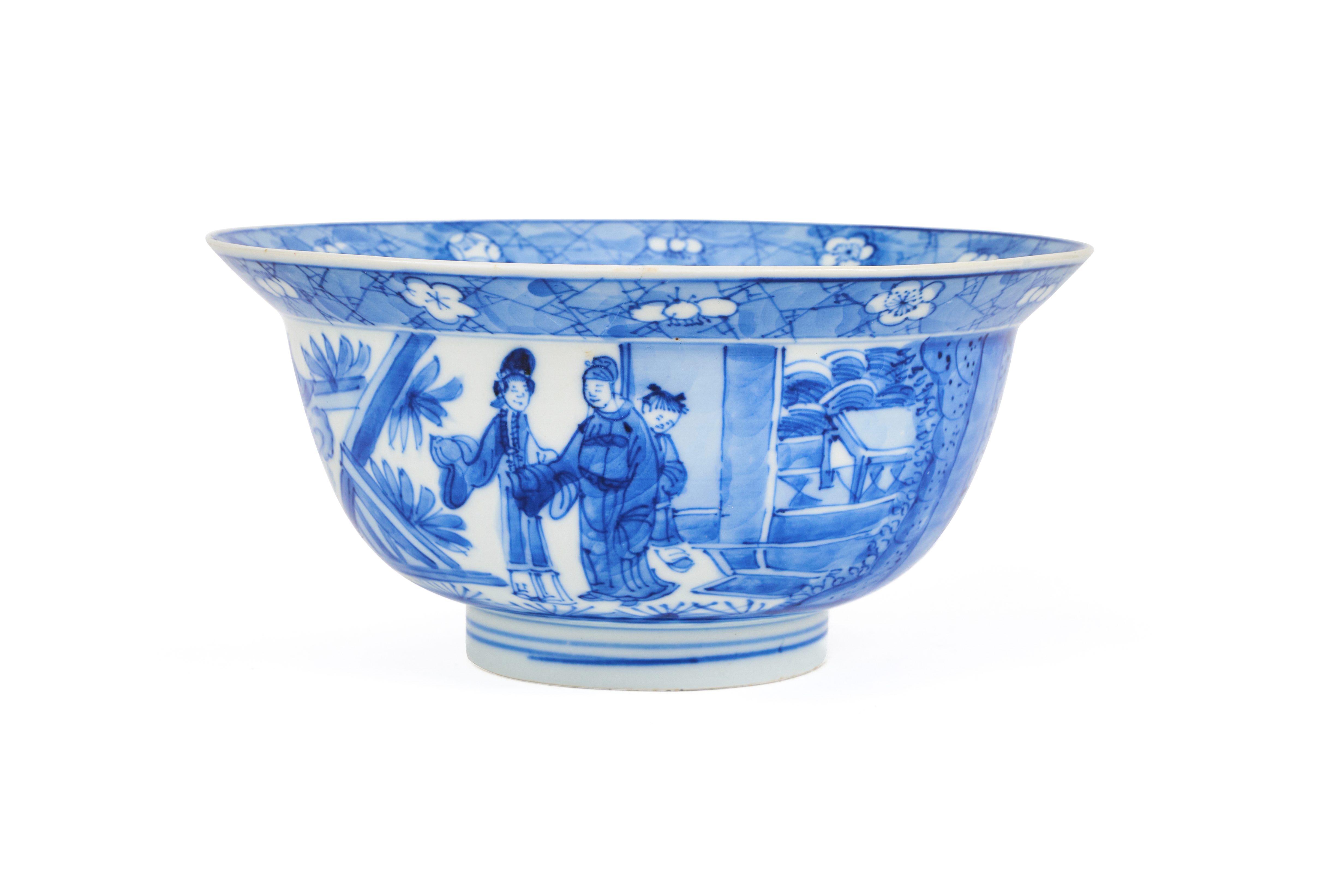 A CHINESE BLUE & WHITE BOWL, KANGXI PERIOD (1662-1722) - Image 2 of 5