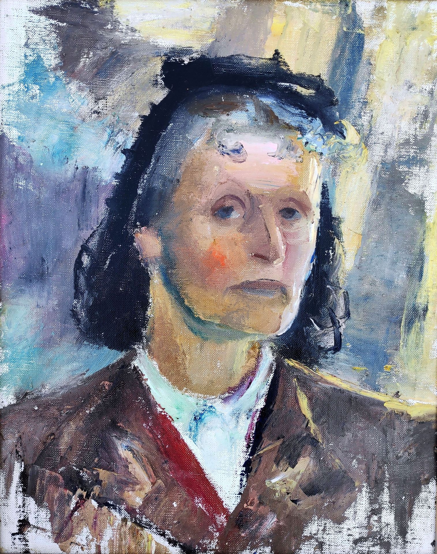 Holtz-Sommer, Hedwig (1901 Berlin – 1970 Wustrow) "Selbstportrait"
