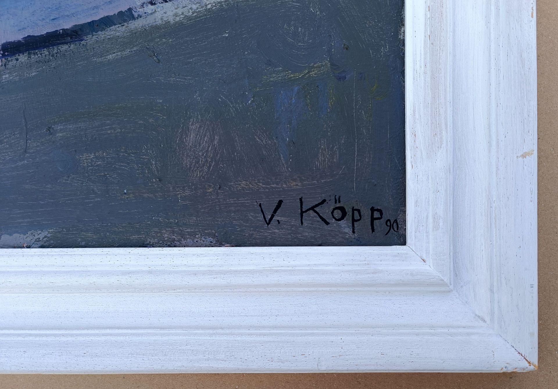 Köpp, Volker (1953 Usedom, lebt in Ahlbeck) „Straßenansicht Ahlbeck“ - Image 3 of 5
