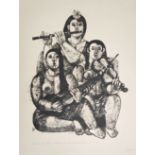Kandt-Horn, Susanne (1914 Eisenach – 1996 Ückeritz) „Musizierende Frauen“