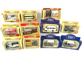 Eleven Lledo Days Gone by model trucks. All boxed and in good order. See photos.