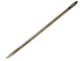 Large Novelty Plastic Darning Needle. Good for shop display or Prop. Measures approx 50 inches. See