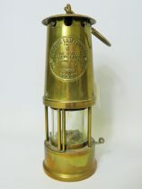 Eccles Protector Lamp type 6 M & Q Miners lamp in excellent condition. Approx 10 inches tall . See p