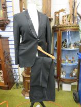 Vintage mens Dinner jacket and trouser estimted to be a medium size.