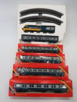 00 Gauge Intercity Rail set to include 125 Diesel Loco plus Carriage plus a seclection of curved Tra