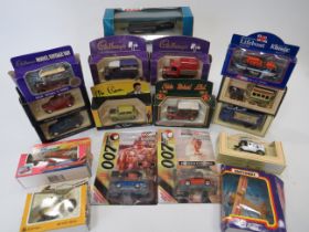 Good mixed lot of Die Cast model trucks by Corgi, Vanguard, Matchbox and Lledo. To include a Thrust